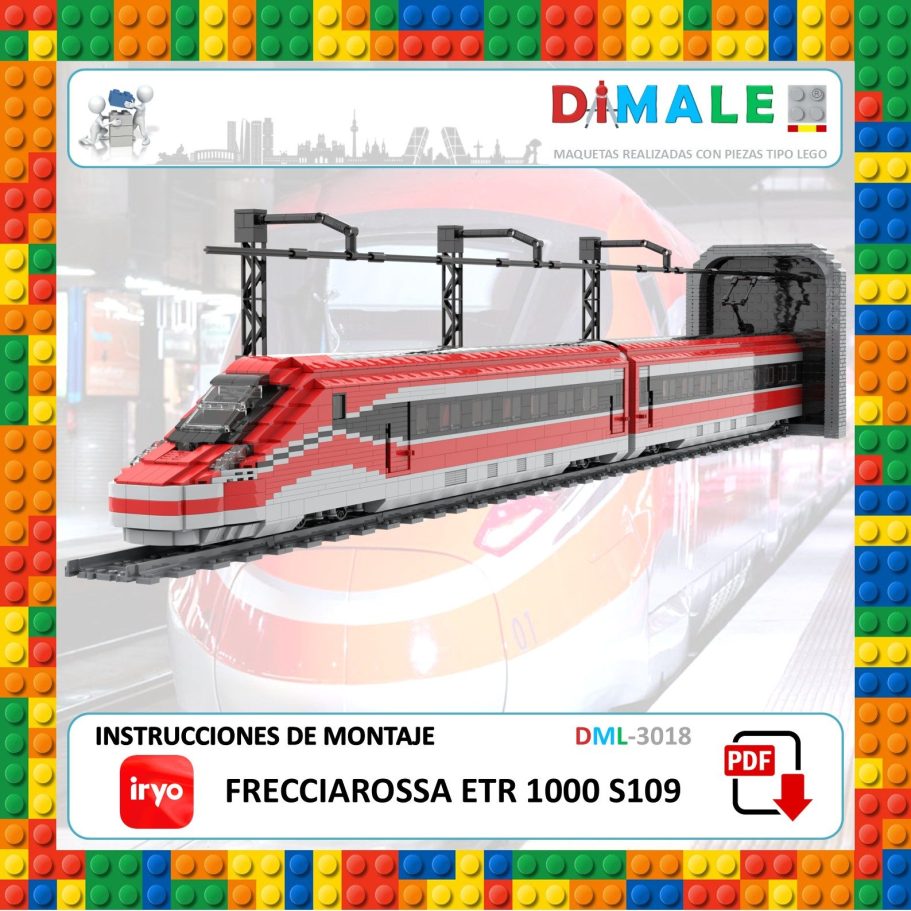 Instrucciones de Trenes MOC Lego